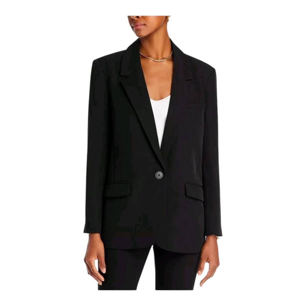Aqua Suit Up Single Button Oversized Blazer size Medium NWT